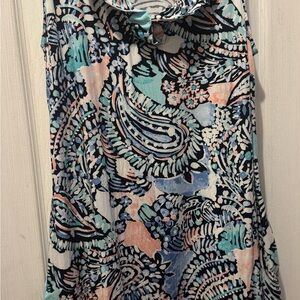 Crown & Ivy Multicolor Paisley Tank Top